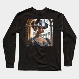 Baroque Lady VR Gamer Long Sleeve T-Shirt